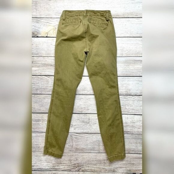 J.Crew Factory Green Stretch Skinny Jeans Size 24 - Picture 8 of 8